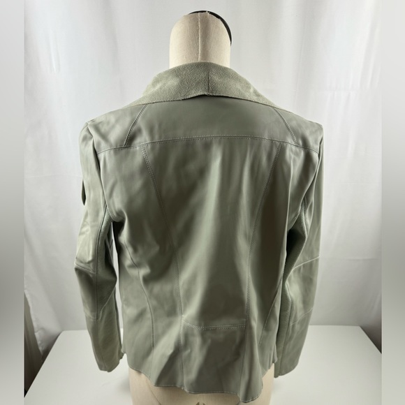 Bagatelle‎ Womens Vegan Faux Leather Drape Open Jacket size Small - Picture 3 of 8